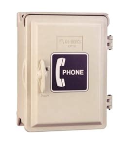 metal phone box|Amazon.com: Weatherproof Telephone Enclosure.